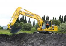 Pásová rypadla Komatsu PC210NLC-11E0