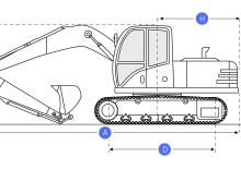 Pásová rypadla Komatsu PC220