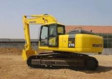 Pásová rypadla Komatsu PC270-7