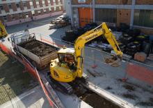 Pásová rypadla Komatsu PC88MR-10