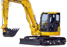 Pásová rypadla Komatsu PC88MR-8