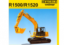 Pásová rypadla Hydrema R 1520
