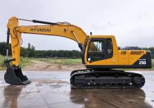 Pásová rypadla Hyundai R 210-7H