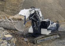 Pásová rypadla Liebherr R 9150 B 