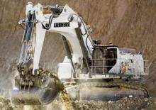 Pásová rypadla Liebherr R 9150 G7