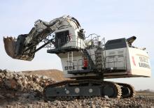Pásová rypadla Liebherr R 9200 