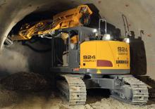 Pásová rypadla Liebherr R 924 Compact Tunnel Litronic