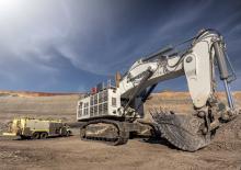 Pásová rypadla Liebherr R 9600