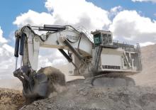 Pásová rypadla Liebherr R 9800
