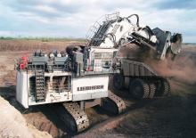 Pásová rypadla Liebherr R 996 B