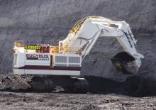 Pásová rypadla Bucyrus RH170B