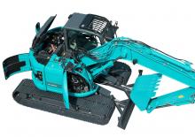 Pásová rypadla Kobelco SK 140 SRLC 3