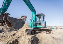 Pásová rypadla Kobelco SK 140 SRLC 5