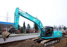 Pásová rypadla Kobelco SK 260 NLC 9