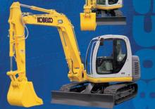 Pásová rypadla Kobelco SK 80 MSR