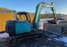 Pásová rypadla New Holland SK 80 MSR