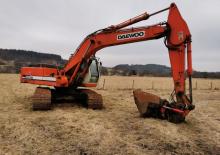 Pásová rypadla Daewoo SOLAR 220 LC-III