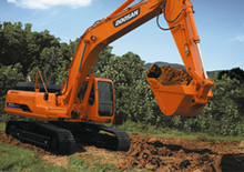 Pásová rypadla Doosan Solar 300 LC-V