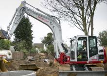Pásová rypadla Takeuchi TB 2150 C