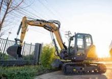 Pásová rypadla XCMG XE80E Double Boom