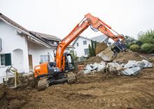 Pásová rypadla Hitachi ZX 130-5