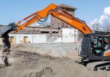 Pásová rypadla Hitachi ZX130-7