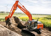 Pásová rypadla Hitachi ZX160LC-5G