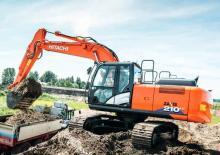 Pásová rypadla Hitachi ZX210-6