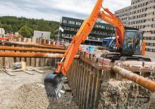 Pásová rypadla Hitachi ZX350LCN-6 TYPE HE18LD