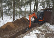 Pásová rypadla Hitachi ZX65USB-5A