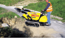Pásové dumpery Yanmar 80 HI