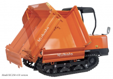 Pásové dumpery Kubota KC 250 HR-4