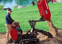 Pásové dumpery Yanmar C08-AG HI TIP+ 