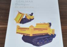 Pásové dumpery Gehlmax IC 30