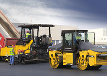 Pásové finišery Volvo ABG8820