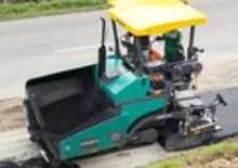 Pásové finišery Vögele Super 1500