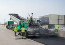 Pásové finišery Vögele Super 1800-3 SprayJet