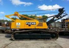 Pásové jeřáby s příhradovým výložníkem Fuchs 125 R