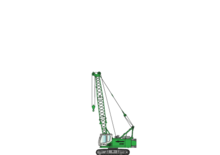 Pásové jeřáby s příhradovým výložníkem Sennebogen 630 R- HD