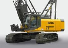 Pásové jeřáby s příhradovým výložníkem Sennebogen 640 R-HD