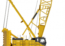 Pásové jeřáby s příhradovým výložníkem Kobelco CK2750G-2