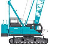 Pásové jeřáby s příhradovým výložníkem Kobelco CKE1100G