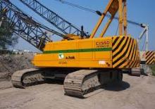 Pásové jeřáby s příhradovým výložníkem Hitachi CX 550