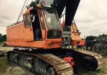 Pásové jeřáby s příhradovým výložníkem Hitachi CX 700 HD