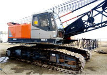 Pásové jeřáby s příhradovým výložníkem Hitachi CX 700
