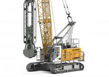 Pásové jeřáby s příhradovým výložníkem Liebherr HS 8040.1