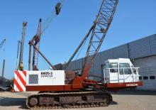 Pásové jeřáby s příhradovým výložníkem Hitachi KH 125-3