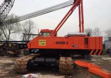 Pásové jeřáby s příhradovým výložníkem Hitachi KH 180-3