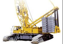 Pásové jeřáby s příhradovým výložníkem Liebherr LR 1400/2