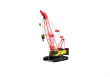 Pásové jeřáby s příhradovým výložníkem Sany SCC850A-5